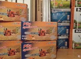 Grandininiai pjūklai trimeriai Erman Stihl ir