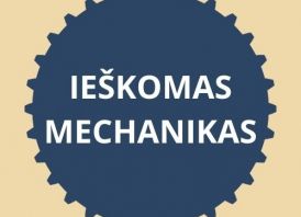 ieškomas mechanikas