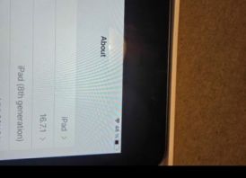 IPAD-8th gen 32gb wifi.