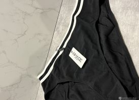 Juodai baltas maudymukas XL 
