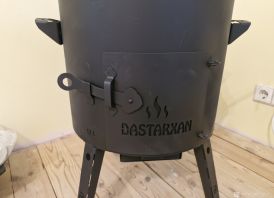 Kazano krosnelė 12 l. su kazanų ir priedais
