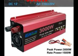 keitiklį 3000W voltas DC 12 V į AC 220-230V