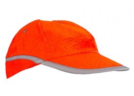 HI-VIS kepurė su snapeliu FLUO P