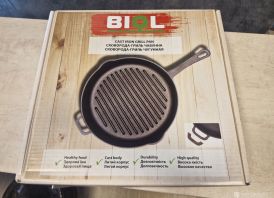 Ketaus GRILL keptuvė 26 cm  BIOL 