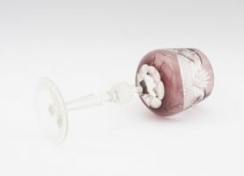Krištolinė taurė vynui Aukštis: 21 cm.