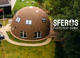 Kupolo formos namai