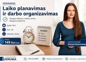 Laiko planavimas ir darbo organizavimas