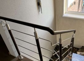 Laiptų,Balkonų Turėklai, Stikliniai Stogeliai