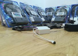Led juosta 5m atspari drėgmei Rgb su valdymo 