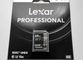 Lexar Professional atminties kortelė SDXC 64G