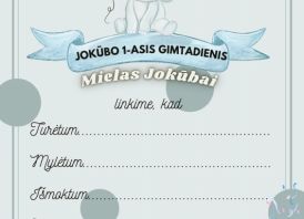 Maketai jūsų šventei 