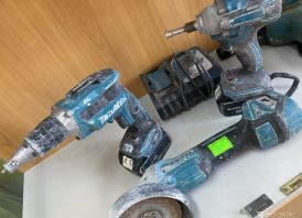 Makita statybiniai instrumentai