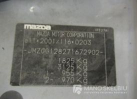 MAZDA 6 2006 metai , Dalimis