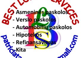 Mėnesio pasiūlymas: patikimos paskolos intern