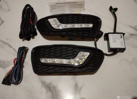 Mercedes C klases LED ruko zibintai nauji