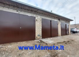 Metaliniai, atveriami garažo vartai 