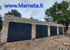 Metaliniai, atveriami garažo vartai 