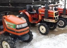 MINI TRAKTORIUKAI ISPARDAVIMAS