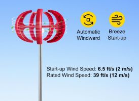 Nauja 12v vėjo jėgainė 600w integruotas krovi