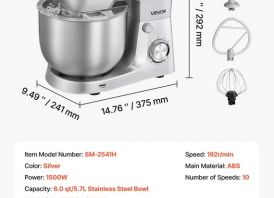 Naujas vokiškas planetarinis mikseris 1500W