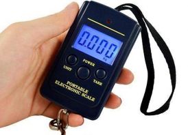 Nešiojamos elektroninės svarstyklės iki 40kg