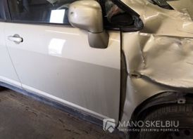 NISSAN TIIDA automobilių dalys. 