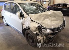 NISSAN TIIDA automobilių dalys. 