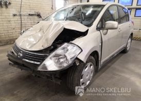 NISSAN TIIDA automobilių dalys. 