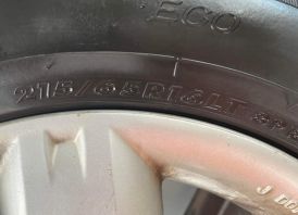 Nissan x-treil ratlankiai su padangomis m-s