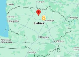 PARDUODAMAS 2 KAMBARIŲ BUTAS PAKRUOJYJE