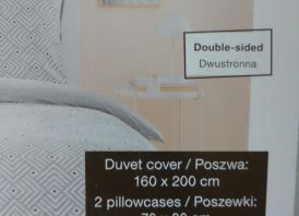 Patalynės komplektas dvigulė lovai 160x200 cm