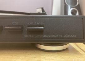 Patefonas SONY PS-LX300USB + 10 vinilų