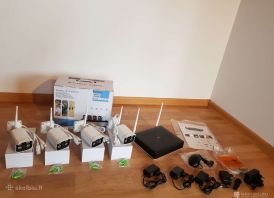 Pavienės kameros ir kamerų komplektai! Pigiau