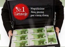 Perkame įmones su skolomis ir įsipareigojimai