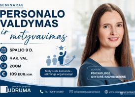 Personalo valdymas ir motyvavimas