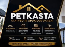 Petkasta statybos darbai