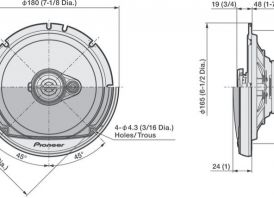Pioneer TS-A1671F 