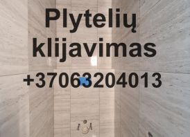 Plyteliu klijavimas