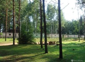 Poilsiavietė 150 vietu.Pirtis ant ežero krant