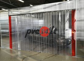 PVC juostų užuolaida