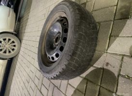 R16 Ratlankiai su padangomis ismetimui