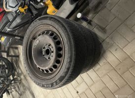 R16 Ratlankiai su padangomis ismetimui