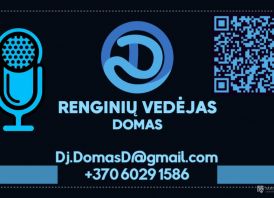 Renginių vedėjas ir dj visoje Lietuvoje