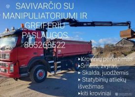 Savivartis su greiferiu