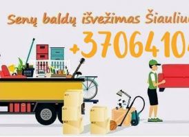 Senų Baldų Išvežimas Šiauliai 064104242
