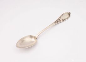 Sidabrinis šaukštelis Praba 875° 24,18 gr. 