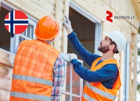 Staliai – montuotojai – darbas Norvegijoje 