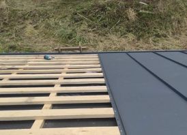 Stogo renovacija, griovimo darbai