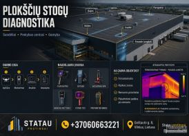 Stogų ir fasadų nuotėkių diagnostika
