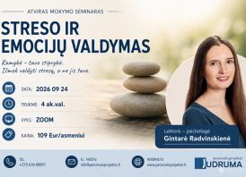 Streso ir emocijų valdymas